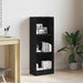 Bibliotecă stejar negru 40x24x109 cm lemn prelucrat - WALTI WALTI