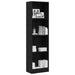 Bibliotecă stejar negru 40x24x143 cm lemn prelucrat - WALTI WALTI