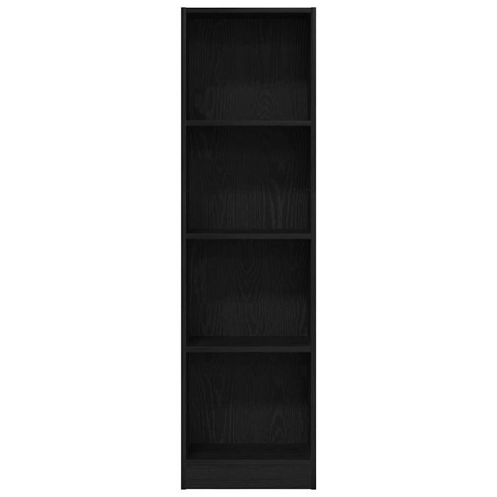 Bibliotecă stejar negru 40x24x143 cm lemn prelucrat - WALTI WALTI