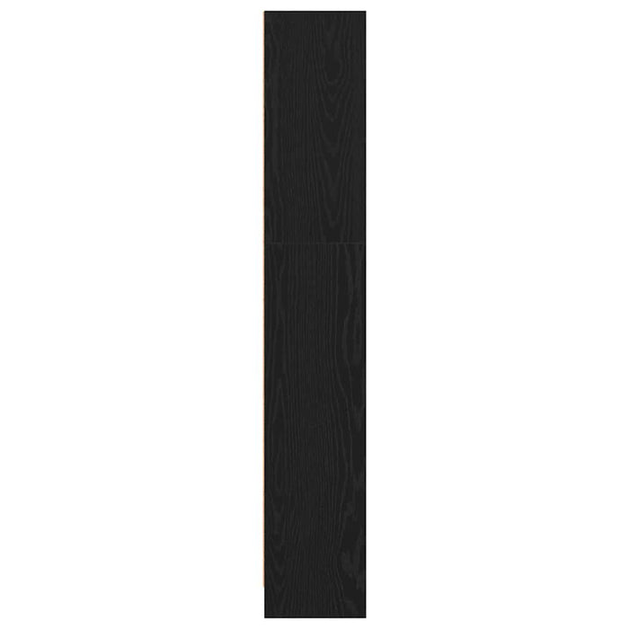 Bibliotecă stejar negru 40x24x143 cm lemn prelucrat - WALTI WALTI