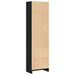 Bibliotecă stejar negru 40x24x143 cm lemn prelucrat - WALTI WALTI