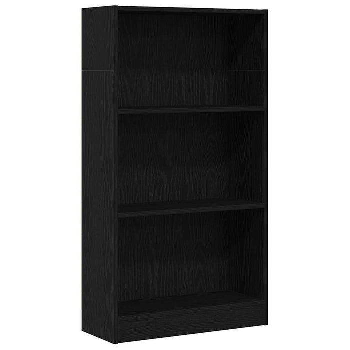 Bibliotecă stejar negru 60x24x109 cm lemn prelucrat - WALTI WALTI