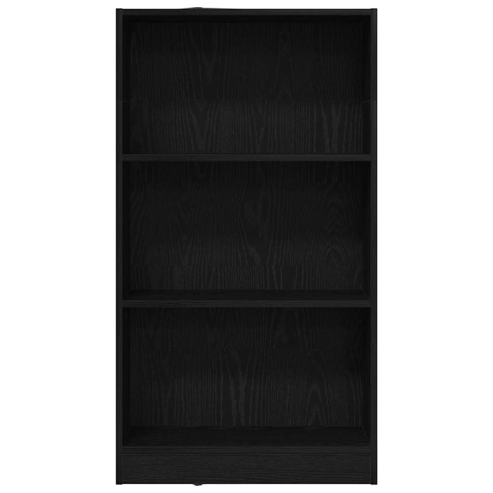Bibliotecă stejar negru 60x24x109 cm lemn prelucrat - WALTI WALTI