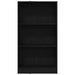 Bibliotecă stejar negru 60x24x109 cm lemn prelucrat - WALTI WALTI