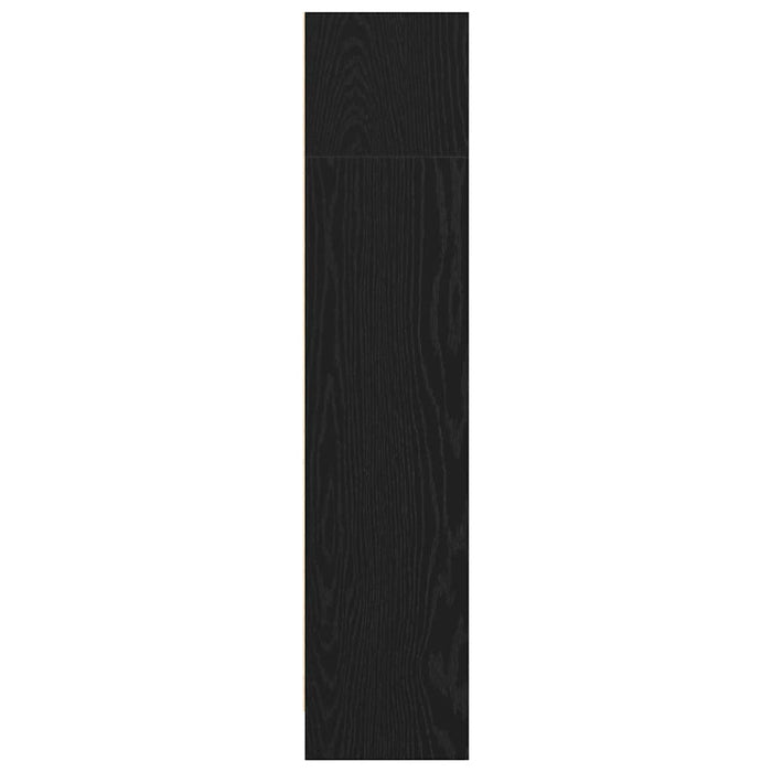 Bibliotecă stejar negru 60x24x109 cm lemn prelucrat - WALTI WALTI