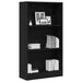 Bibliotecă stejar negru 60x24x109 cm lemn prelucrat - WALTI WALTI