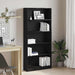 Bibliotecă Stejar negru 80x24x176 cm Lemn prelucrat - WALTI WALTI