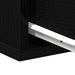 Dulap de noapte Stejar Negru 40 x 30 x 30 cm Lemn compozit - WALTI WALTI