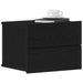Dulap de noapte cu sertar 2 pcs Stejar Negru 40 x 30 x 30 cm - WALTI WALTI