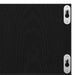Raft de perete Stejar Negru 75 x 18 x 18 cm Lemn compozit - WALTI WALTI