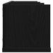 Raft de perete Stejar Negru 75 x 18 x 18 cm Lemn compozit - WALTI WALTI