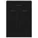 Raft pentru încălțăminte cu sertar Stejar negru 60 x 35 x 84 cm - WALTI WALTI