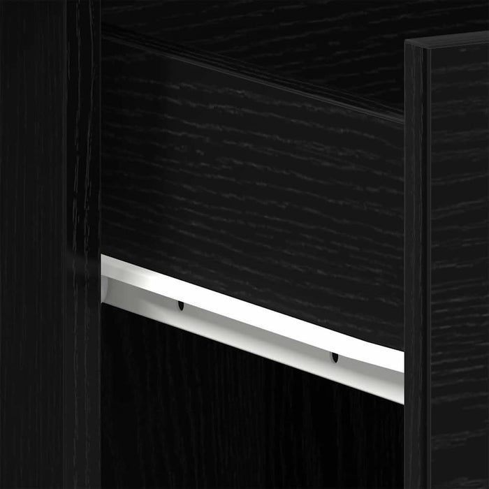 Birou Stejar negru 100 x 50 x 76 cm Lemn compozit - WALTI WALTI