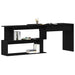 Birou Stejar Negru 200 x 50 x 76 cm Lemn compozit - WALTI WALTI