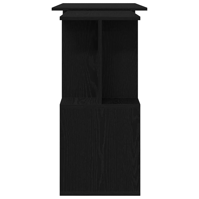 Birou Stejar Negru 200 x 50 x 76 cm Lemn compozit - WALTI WALTI