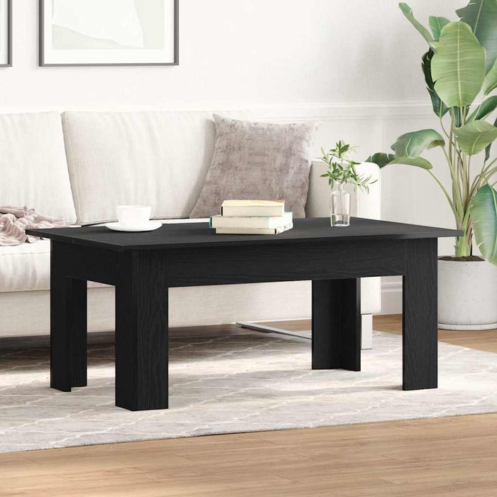 Masă de cafea Stejar Negru 100 x 60 x 42 cm Lemn compozit WALTI