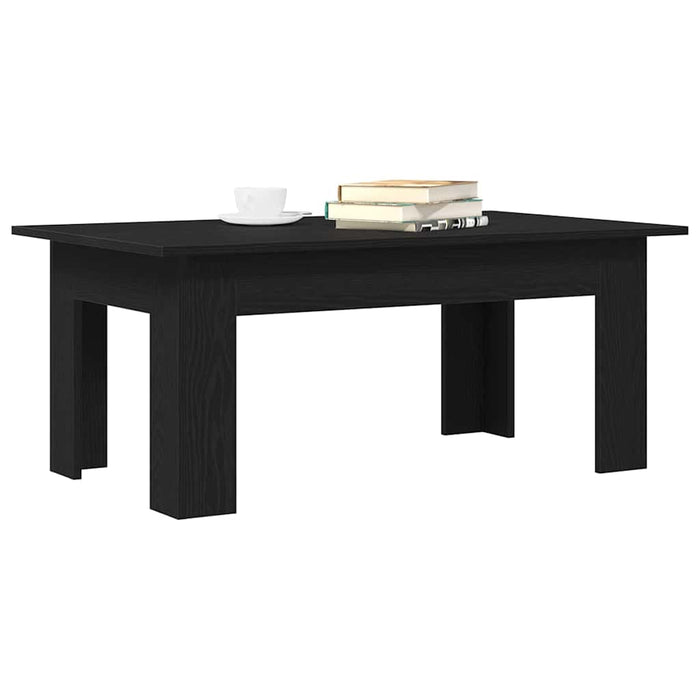 Masă de cafea Stejar Negru 100 x 60 x 42 cm Lemn compozit WALTI