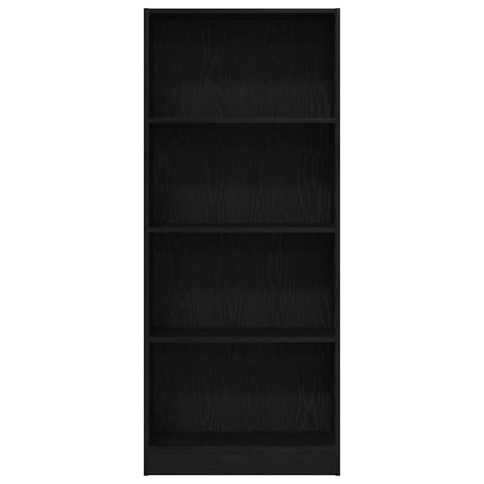 Raft de Cărți Stejar negru 60 x 24 x 143 cm Lemn compozit - WALTI WALTI
