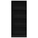 Raft de Cărți Stejar negru 60 x 24 x 143 cm Lemn compozit - WALTI WALTI