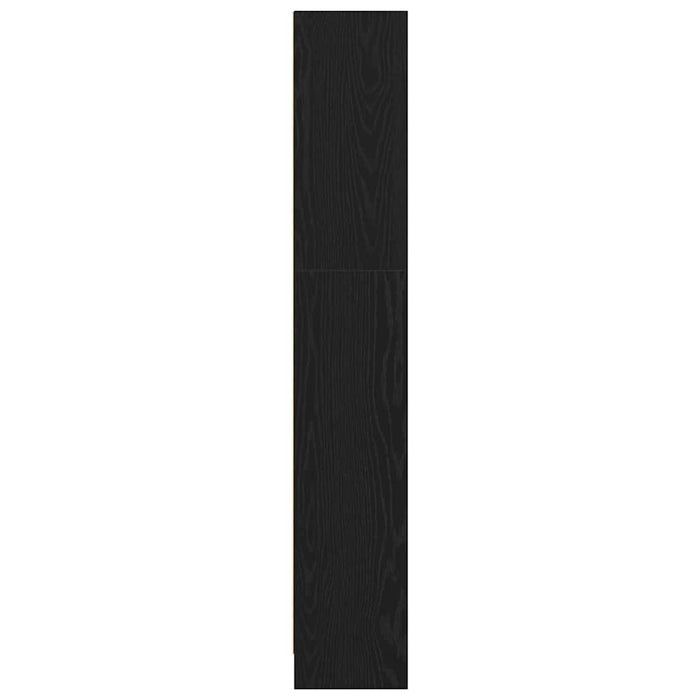 Raft de Cărți Stejar negru 60 x 24 x 143 cm Lemn compozit - WALTI WALTI
