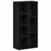 Bibliotecă, stejar negru, 50x25x104 cm, lemn prelucrat - WALTI WALTI