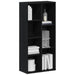 Bibliotecă, stejar negru, 50x25x104 cm, lemn prelucrat - WALTI WALTI