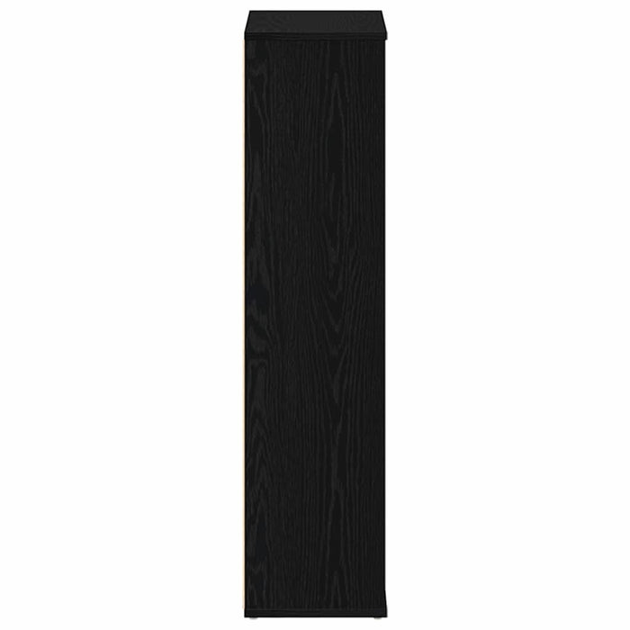 Bibliotecă, stejar negru, 50x25x104 cm, lemn prelucrat - WALTI WALTI