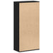 Bibliotecă, stejar negru, 50x25x104 cm, lemn prelucrat - WALTI WALTI