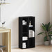 Bibliotecă, stejar negru, 50x25x104 cm, lemn prelucrat - WALTI WALTI
