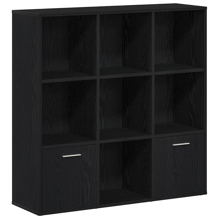 Bibliotecă, stejar negru, 98x29x97,5 cm, lemn prelucrat - WALTI WALTI