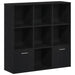 Bibliotecă, stejar negru, 98x29x97,5 cm, lemn prelucrat - WALTI WALTI