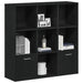 Bibliotecă, stejar negru, 98x29x97,5 cm, lemn prelucrat - WALTI WALTI