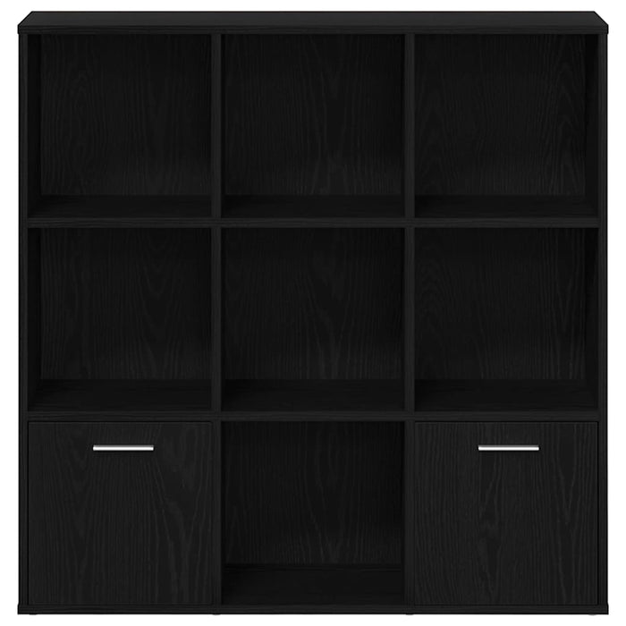 Bibliotecă, stejar negru, 98x29x97,5 cm, lemn prelucrat - WALTI WALTI