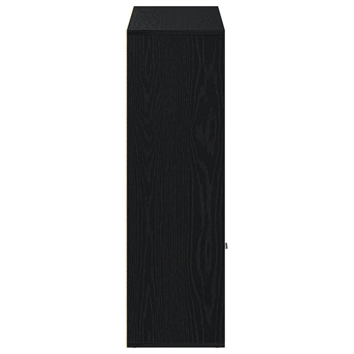 Bibliotecă, stejar negru, 98x29x97,5 cm, lemn prelucrat - WALTI WALTI