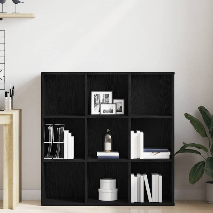Dulap de cărți din stejar negru 98x29x97,5 cm, lemn prelucrat - WALTI WALTI