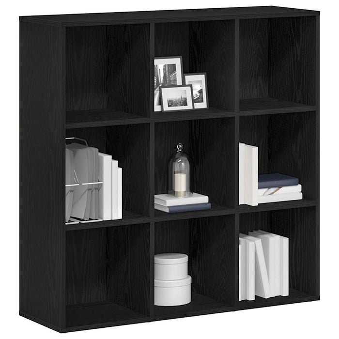 Dulap de cărți din stejar negru 98x29x97,5 cm, lemn prelucrat - WALTI WALTI