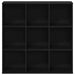 Dulap de cărți din stejar negru 98x29x97,5 cm, lemn prelucrat - WALTI WALTI
