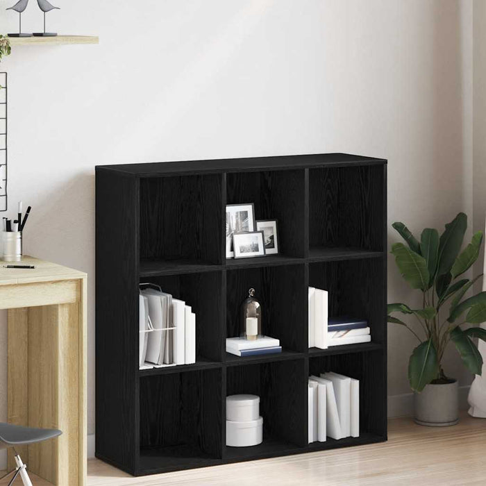 Dulap de cărți din stejar negru 98x29x97,5 cm, lemn prelucrat - WALTI WALTI