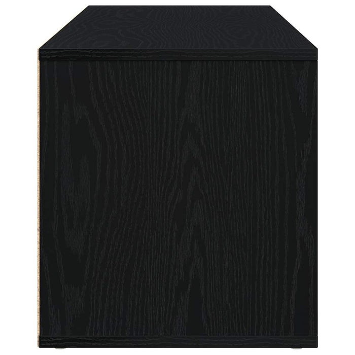Comodă TV din stejar negru 120x34x37 cm, lemn prelucrat - WALTI WALTI