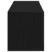 Comodă TV din stejar negru 120x34x37 cm, lemn prelucrat - WALTI WALTI