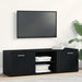 Comodă TV din stejar negru 120x34x37 cm, lemn prelucrat - WALTI WALTI