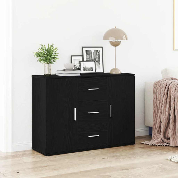 Bufetă Stejar negru 91x29,5x65 cm Lemn prelucrat - WALTI WALTI