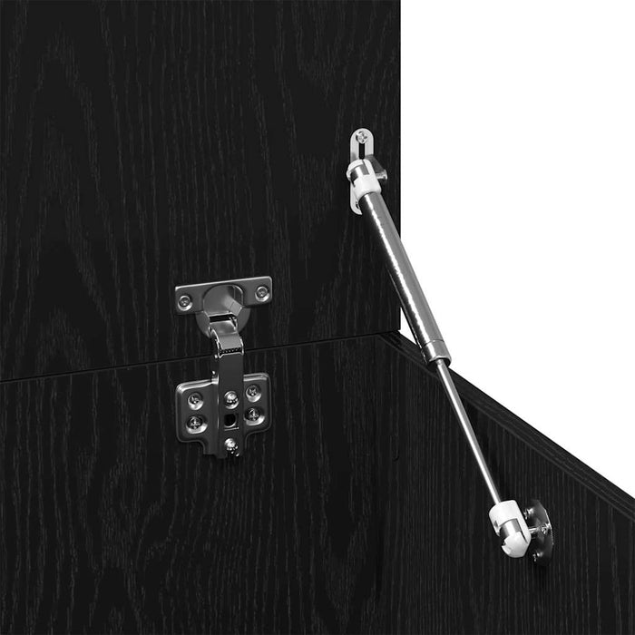 Masă de cafea Stejar Negru 150 x 50 x 35 cm Lemn compozit WALTI