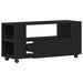 Dulap TV cu roți stejar negru 102x34,5x43 cm lemn prelucrat - WALTI WALTI