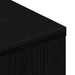 Dulap TV cu roți stejar negru 102x34,5x43 cm lemn prelucrat - WALTI WALTI
