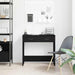 Birou cu sertar Stejar Negru 80 x 40 x 75 cm Lemn compozit - WALTI WALTI