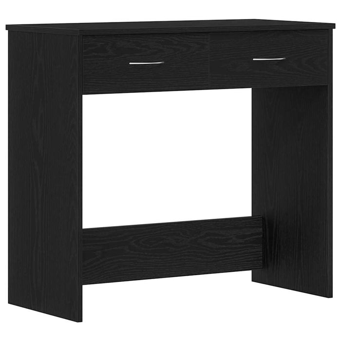 Birou cu sertar Stejar Negru 80 x 40 x 75 cm Lemn compozit - WALTI WALTI