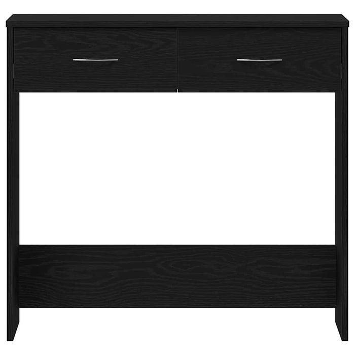 Birou cu sertar Stejar Negru 80 x 40 x 75 cm Lemn compozit - WALTI WALTI