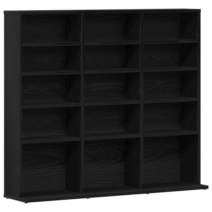 Dulap pentru CD-uri, stejar negru, 100x23x89,5 cm WALTI