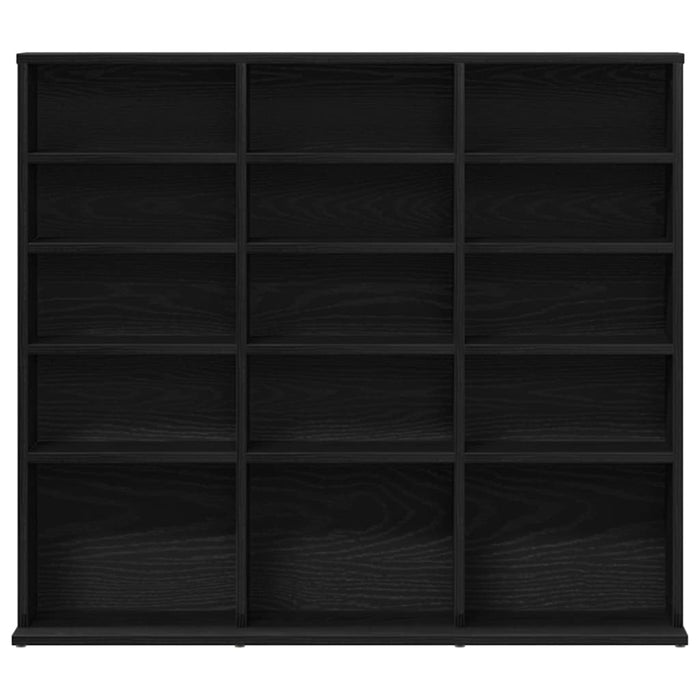 Dulap pentru CD-uri, stejar negru, 100x23x89,5 cm WALTI